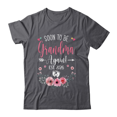 Soon To Be Grandma Again Est 2026 Mothers Day Shirt & Tank Top | teecentury