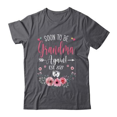 Soon To Be Grandma Again Est 2027 Mothers Day Shirt & Tank Top | teecentury