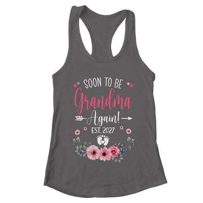 Soon To Be Grandma Again Est 2027 Mothers Day Shirt & Tank Top | teecentury