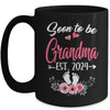 Soon To Be Grandma Est 2024 Mothers Day First Time Grandma Mug | teecentury