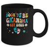 Soon To Be Grandma Est 2025 Pregnancy Announcement Groovy Mug | teecentury