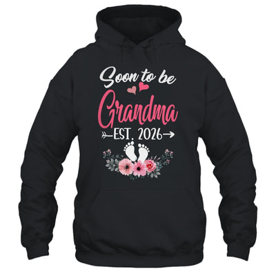 Soon To Be Grandma Est 2026 Mothers Day First Time Grandma Shirt & Tank Top | teecentury