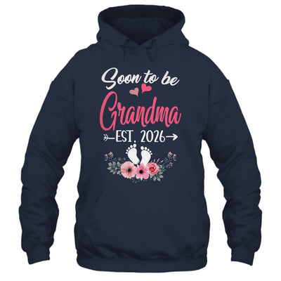 Soon To Be Grandma Est 2026 Mothers Day First Time Grandma Shirt & Tank Top | teecentury