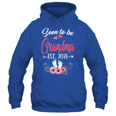Soon To Be Grandma Est 2026 Mothers Day First Time Grandma Shirt & Tank Top | teecentury