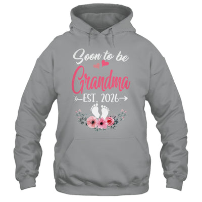Soon To Be Grandma Est 2026 Mothers Day First Time Grandma Shirt & Tank Top | teecentury