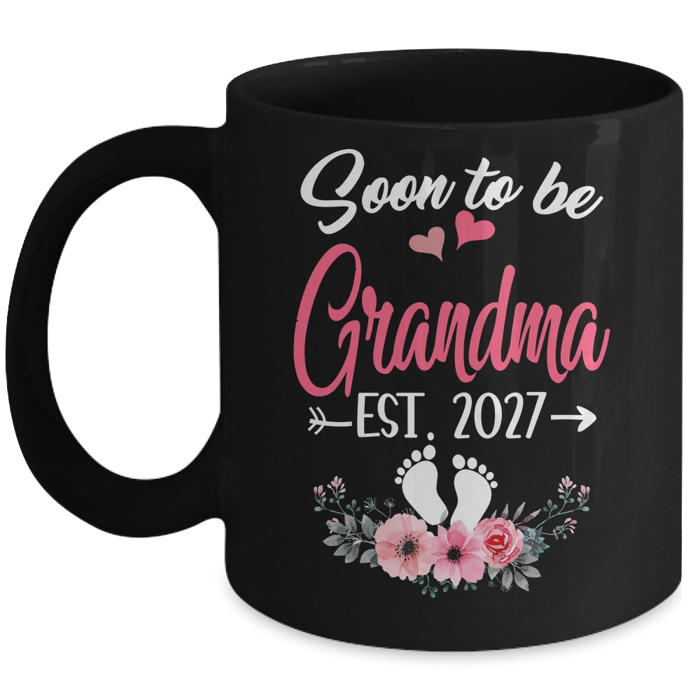 Soon To Be Grandma Est 2027 Mothers Day First Time Grandma Mug | teecentury