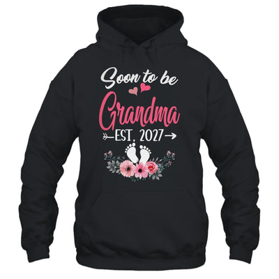 Soon To Be Grandma Est 2027 Mothers Day First Time Grandma Shirt & Tank Top | teecentury