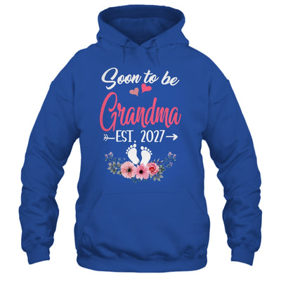 Soon To Be Grandma Est 2027 Mothers Day First Time Grandma Shirt & Tank Top | teecentury