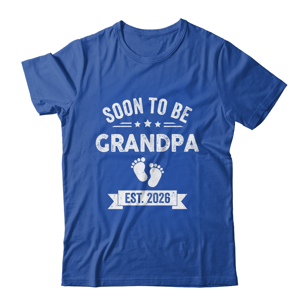 Soon To Be Grandpa 2026 Fathers Day First Time Grandpa Shirt & Hoodie | teecentury