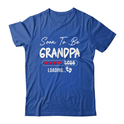 Soon To Be Grandpa 2026 Loading Promoted To Grandpa Est 2026 Shirt & Hoodie | teecentury