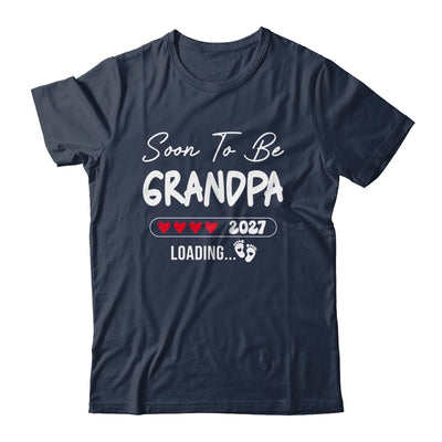 Soon To Be Grandpa 2027 Loading Promoted To Grandpa Est 2027 Shirt & Tank Top | teecentury