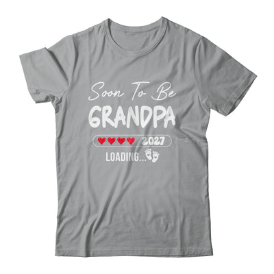 Soon To Be Grandpa 2027 Loading Promoted To Grandpa Est 2027 Shirt & Tank Top | teecentury