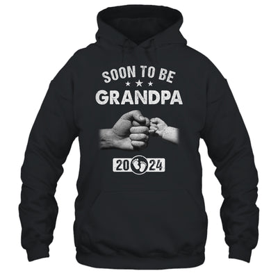Soon To Be Grandpa Est 2024 Fathers Day First Time New Shirt & Hoodie | teecentury