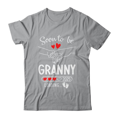 Soon To Be Granny 2025 Loading Pregnancy Announcement Granny Shirt & Tank Top | teecentury