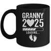 Soon To Be Granny 2025 Pregnancy Announcement Loading Mug | teecentury