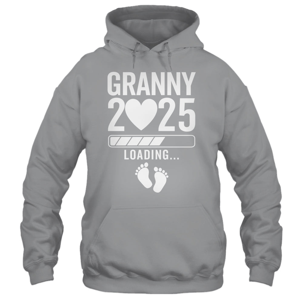 Soon To Be Granny 2025 Pregnancy Announcement Loading Shirt & Tank Top | teecentury