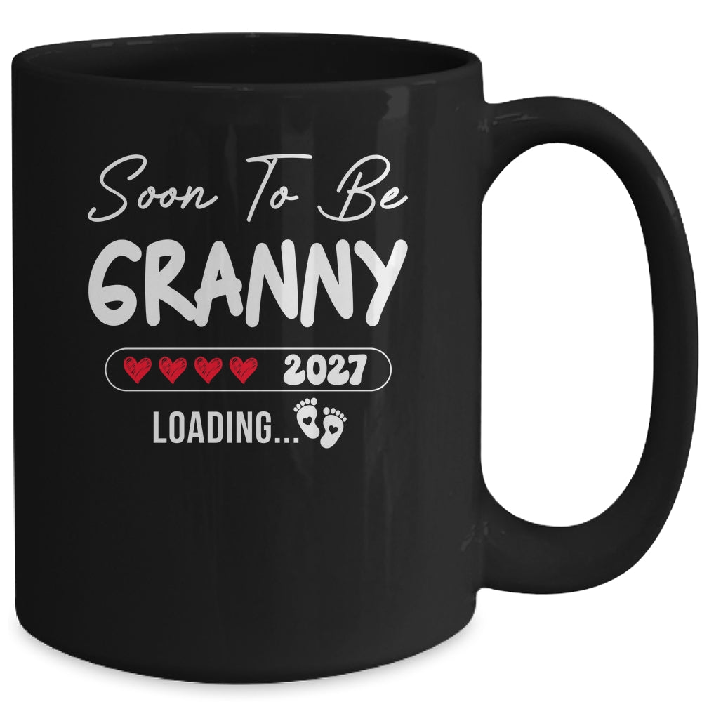 Soon To Be Granny 2027 Loading Promoted To Granny Est 2027 Mug | teecentury