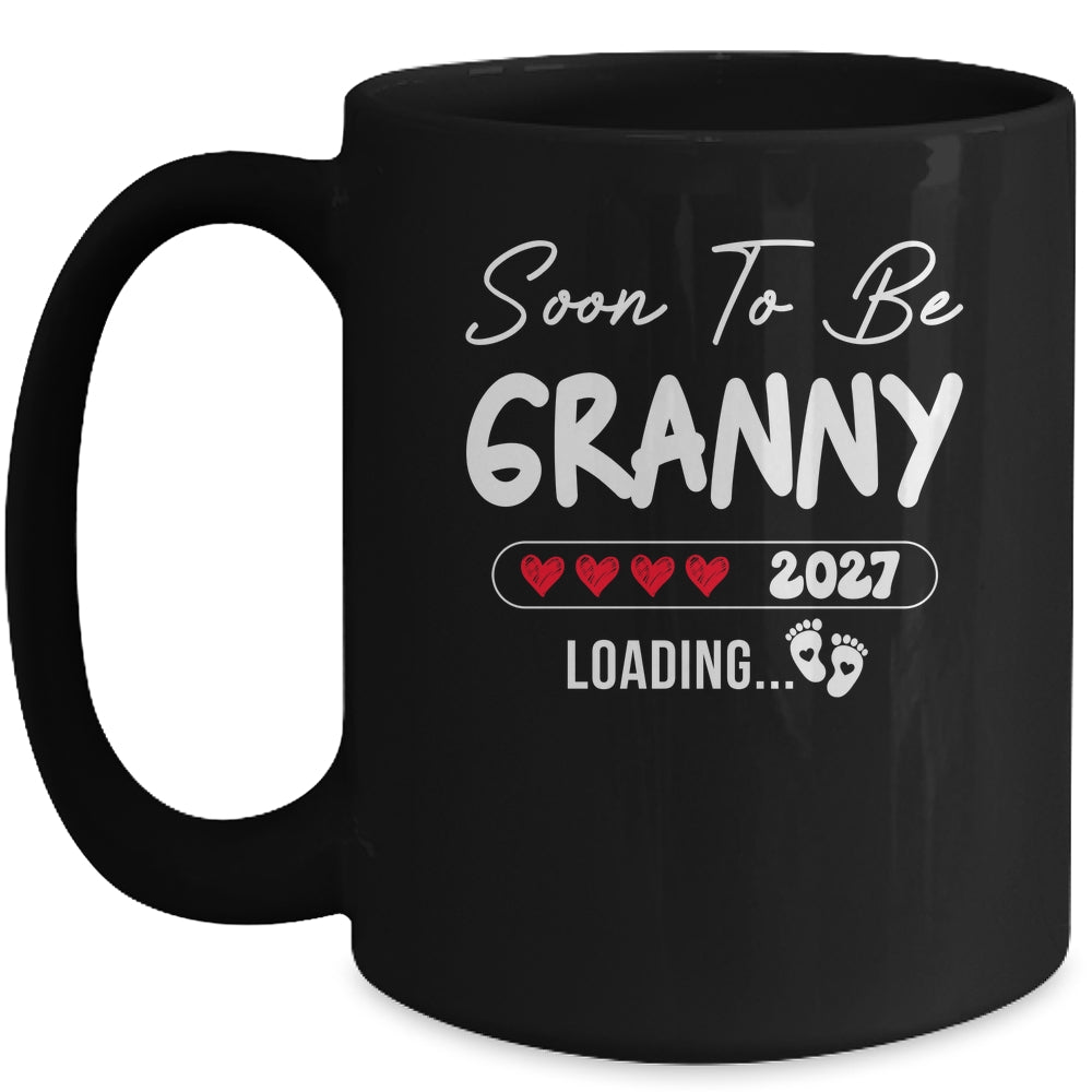 Soon To Be Granny 2027 Loading Promoted To Granny Est 2027 Mug | teecentury
