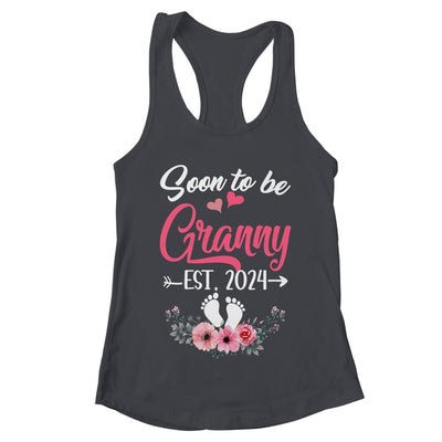 Soon To Be Granny Est 2024 Mothers Day First Time Granny Shirt & Tank Top | teecentury