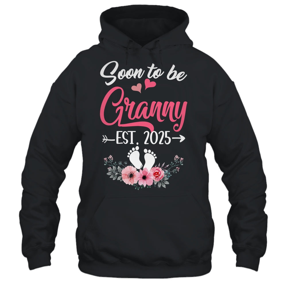Soon To Be Granny Est 2025 Mothers Day First Time Granny Shirt & Tank Top | teecentury