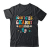 Soon To Be Granny Est 2025 Pregnancy Announcement Groovy Shirt & Tank Top | teecentury