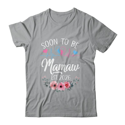Soon To Be Mamaw 2026 First Time Pregnancy Announcement Shirt & Tank Top | teecentury