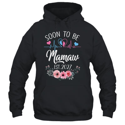 Soon To Be Mamaw 2027 First Time Pregnancy Announcement Shirt & Tank Top | teecentury