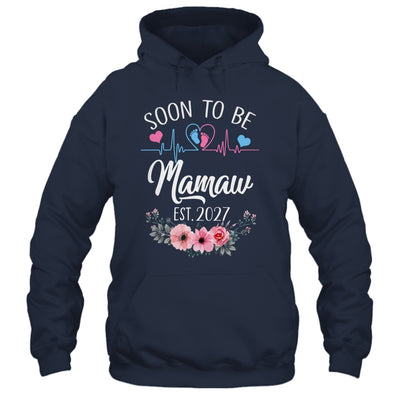 Soon To Be Mamaw 2027 First Time Pregnancy Announcement Shirt & Tank Top | teecentury