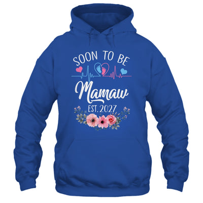 Soon To Be Mamaw 2027 First Time Pregnancy Announcement Shirt & Tank Top | teecentury