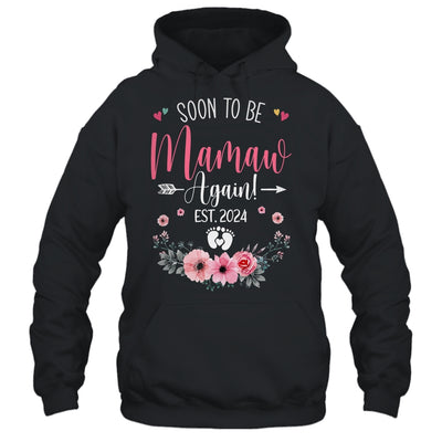 Soon To Be Mamaw Again Est 2024 Mothers Day Shirt & Tank Top | teecentury