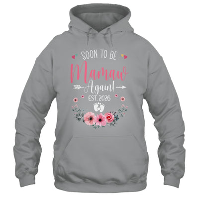 Soon To Be Mamaw Again Est 2026 Mothers Day Shirt & Tank Top | teecentury