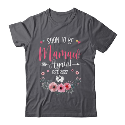 Soon To Be Mamaw Again Est 2027 Mothers Day Shirt & Tank Top | teecentury