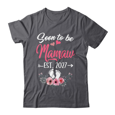 Soon To Be Mamaw Est 2027 Mothers Day First Time Mamaw Shirt & Tank Top | teecentury