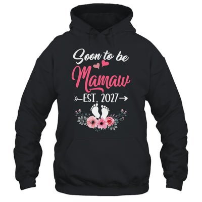 Soon To Be Mamaw Est 2027 Mothers Day First Time Mamaw Shirt & Tank Top | teecentury