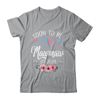 Soon To Be Mawmaw 2024 First Time Pregnancy Announcement Shirt & Tank Top | teecentury