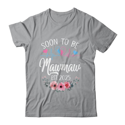 Soon To Be Mawmaw 2025 First Time Pregnancy Announcement Shirt & Tank Top | teecentury