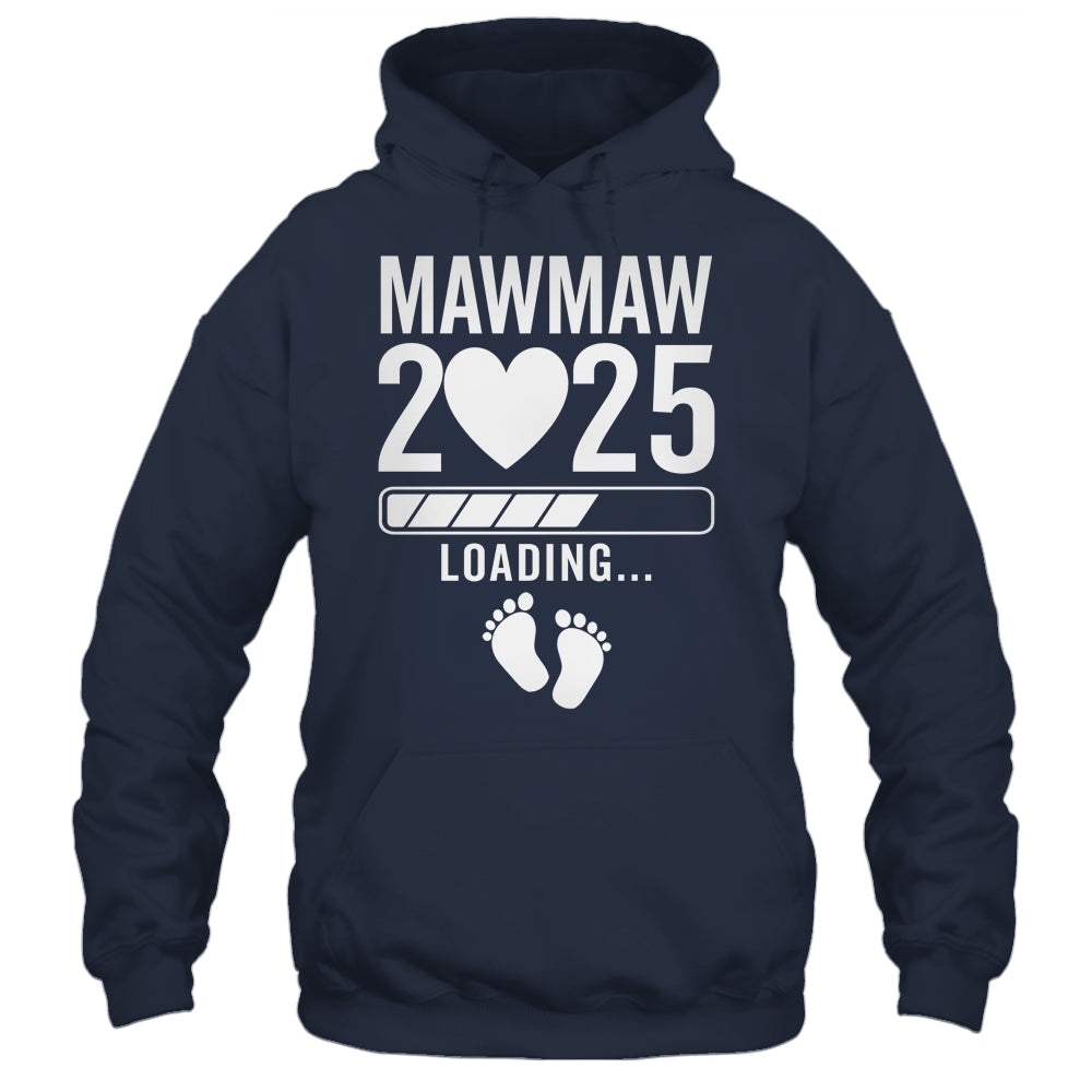 Soon To Be Mawmaw 2025 Pregnancy Announcement Loading Shirt & Tank Top | teecentury