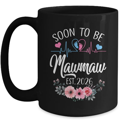 Soon To Be Mawmaw 2026 First Time Pregnancy Announcement Mug | teecentury