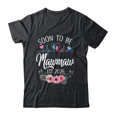 Soon To Be Mawmaw 2026 First Time Pregnancy Announcement Shirt & Tank Top | teecentury