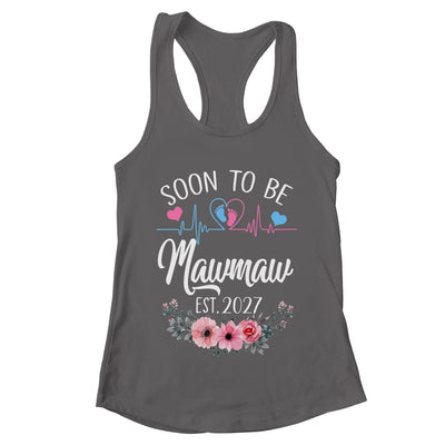 Soon To Be Mawmaw 2027 First Time Pregnancy Announcement Shirt & Tank Top | teecentury