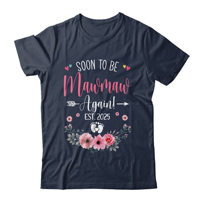 Soon To Be Mawmaw Again Est 2025 Mothers Day Shirt & Tank Top | teecentury