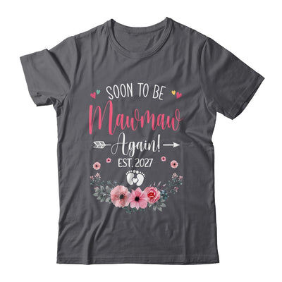 Soon To Be Mawmaw Again Est 2027 Mothers Day Shirt & Tank Top | teecentury