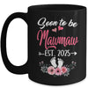 Soon To Be Mawmaw Est 2025 Mothers Day First Time Mawmaw Mug | teecentury