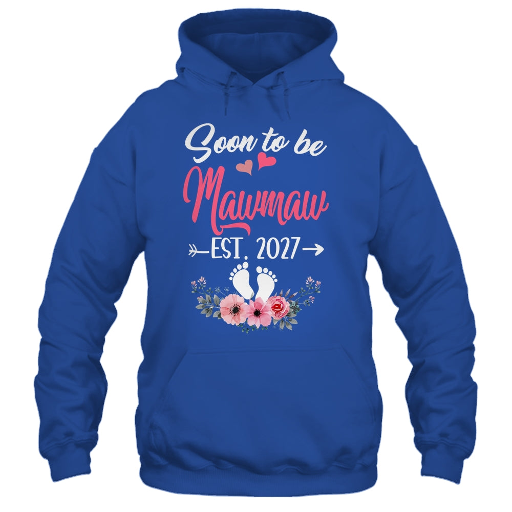 Soon To Be Mawmaw Est 2027 Mothers Day First Time Mawmaw Shirt & Tank Top | teecentury