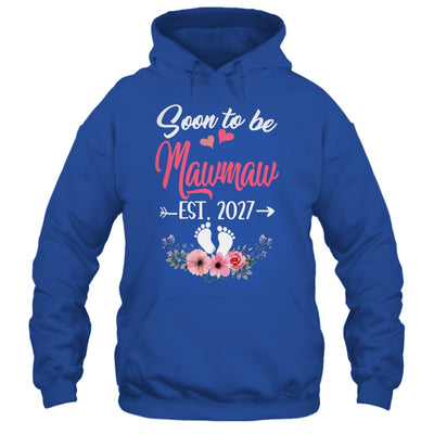 Soon To Be Mawmaw Est 2027 Mothers Day First Time Mawmaw Shirt & Tank Top | teecentury