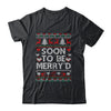 Soon To Be Merry'd Engaged Couples Matching Ugly Christmas Shirt & Sweatshirt | teecentury