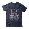 Soon To Be Merry'd Engaged Couples Matching Ugly Christmas Shirt & Sweatshirt | teecentury