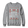 Soon To Be Merry'd Engaged Couples Matching Ugly Christmas Shirt & Sweatshirt | teecentury
