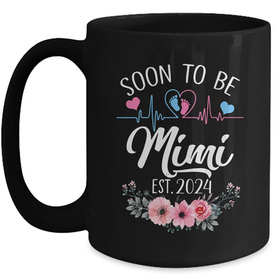 Soon To Be Mimi 2024 First Time Pregnancy Announcement Mug | teecentury