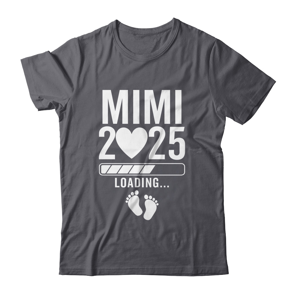 Soon To Be Mimi 2025 Pregnancy Announcement Loading Shirt & Tank Top | teecentury